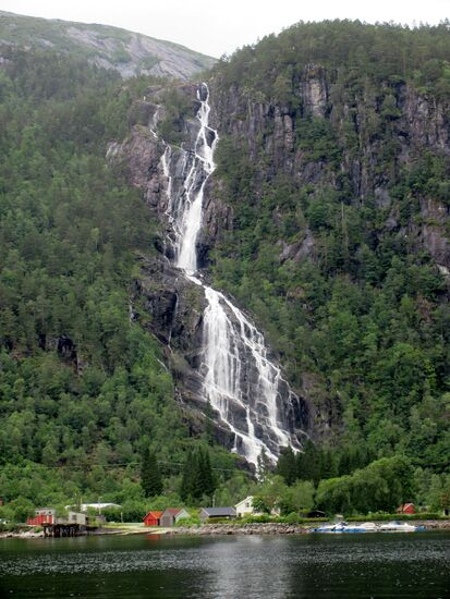 Ein sehr schöner Wasserfall
