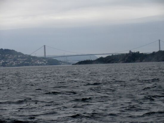 Brücke vom Festland zur Insel Askoy