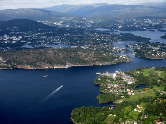Auslick vom Flugzeug