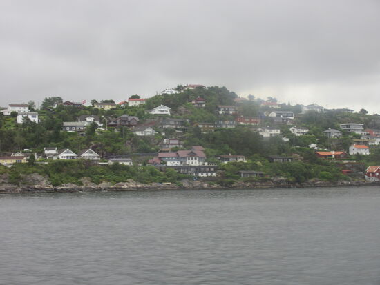 Schöne Lage der Häuser