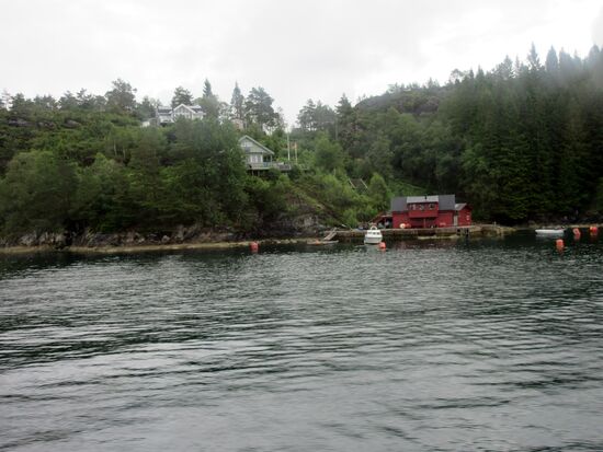 Was für eine schöne Lage - aber recht einsam....