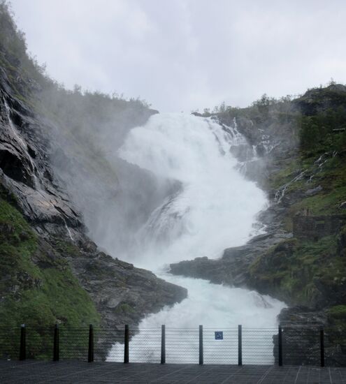 Kjosfossen Wasserfall