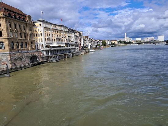 Blick von der Mittleren Brücke