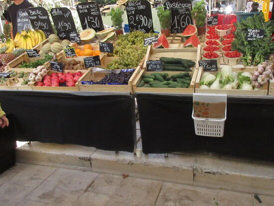 Gemüse und Obst in allen Farben