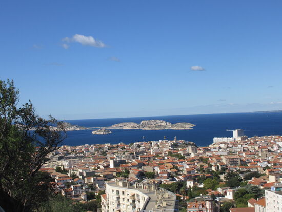 Marseille, das Meer und die Inseln