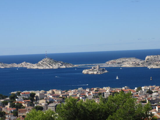 Blick auf das Frouil Archipel