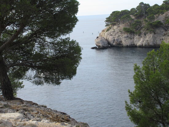 Gerade noch sieht man die Stand-up Paddler