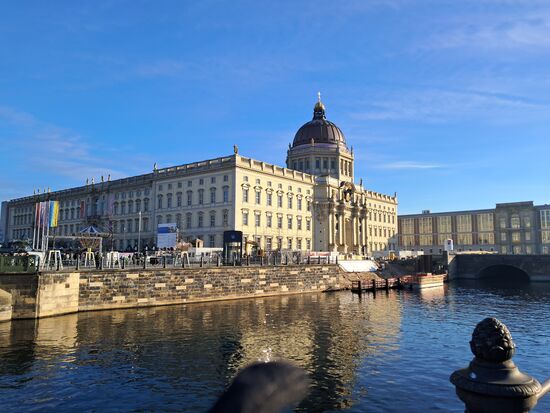 Blick auf das Humboldt Forum