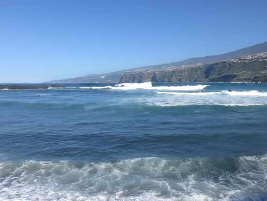 Blick auf die Küste