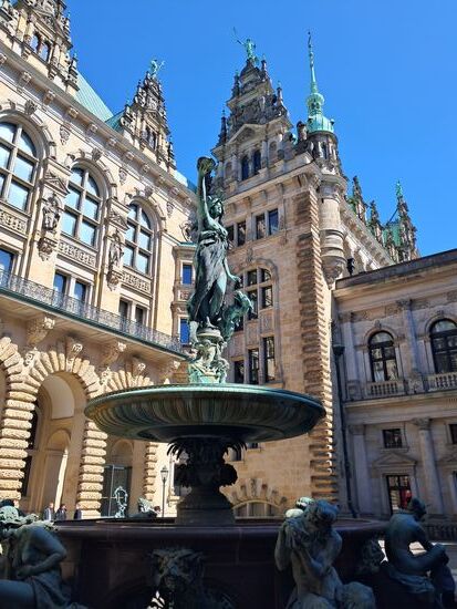 Rathaus von der Rückseite