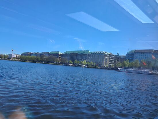 Blick auf den Ballindamm