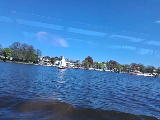 Schöner Blick aufs Ufer