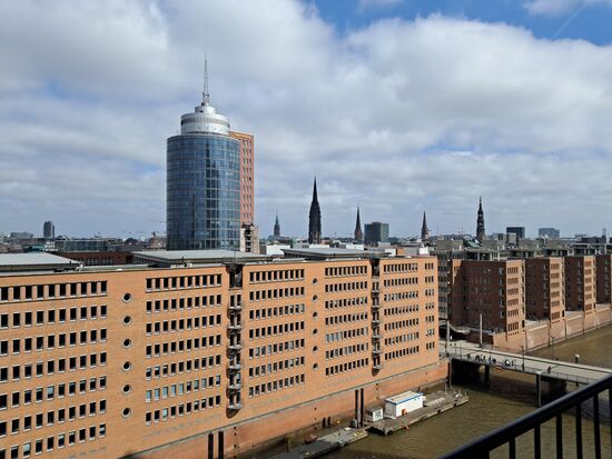 Blick auf die Hafencity