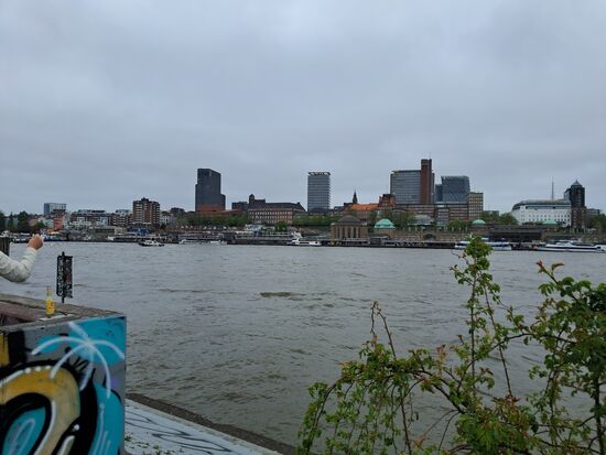Blick auf die Skyline