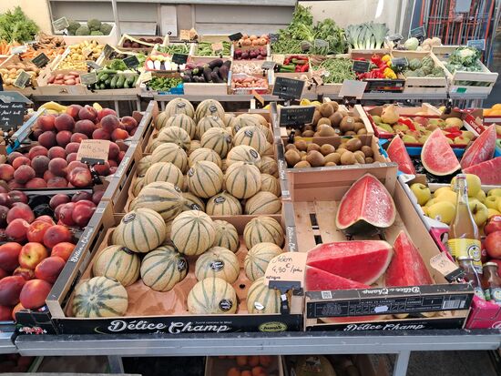 Obst und Gemüse - vielfältig und bunt