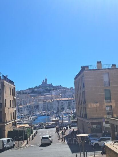 Blick auf "Notre Dame de la Garde"