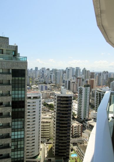 Blick auf die Häuserfluchten