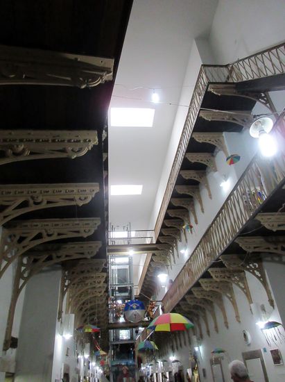 Im Inneren des Gebäudes