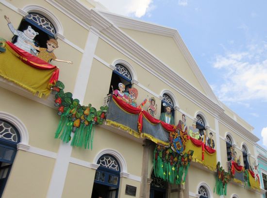 Geschmückt für Karneval