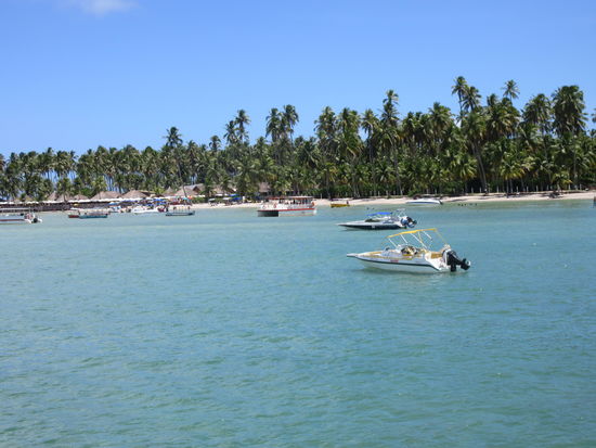 Fast zurück zum Strand bei Flut