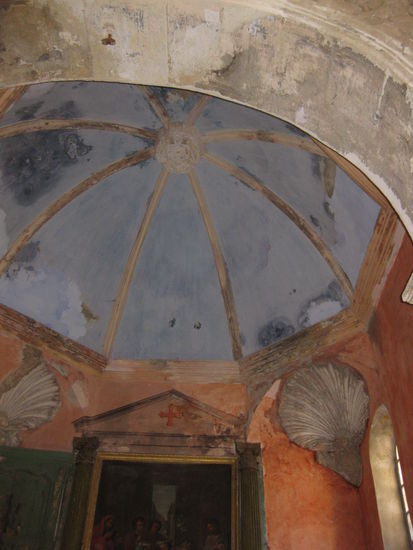 Deckengewölbe der Kirche