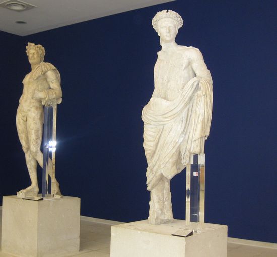 Im römischen Museum