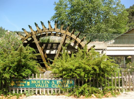 Hölzernes Schaufelrad