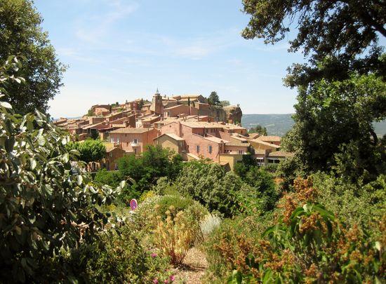 Das Dorf Roussillon