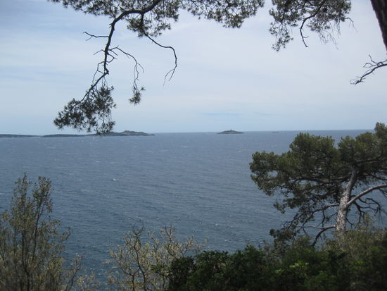 Blick von der Halbinsel