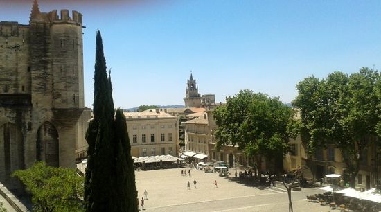 Blick auf Place de Palais