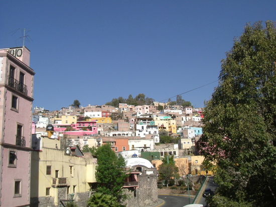 Steil ging es hinunter