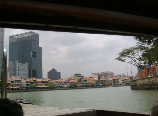 Bootsfahrt auf dem Singapore River