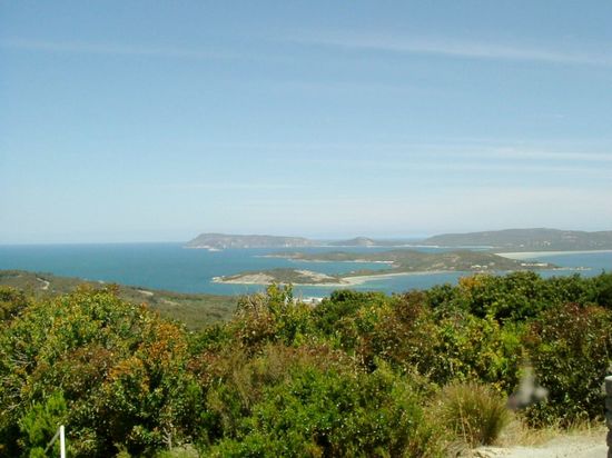 Blick vom Mount Clarence