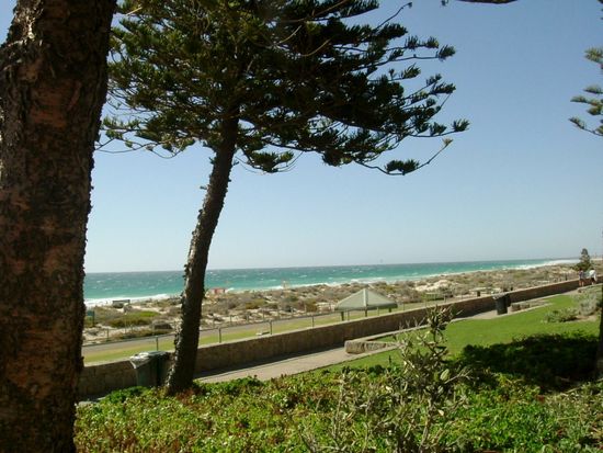 Blick auf Scarborough Beach