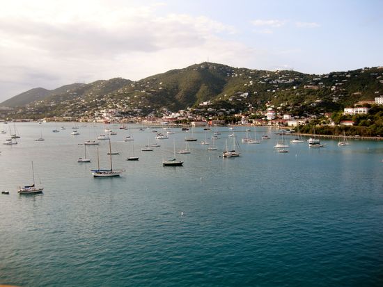 Blick auf Charlotte-Amelie