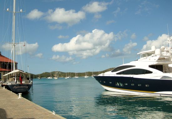 Kleine Boote - teure Yachten
