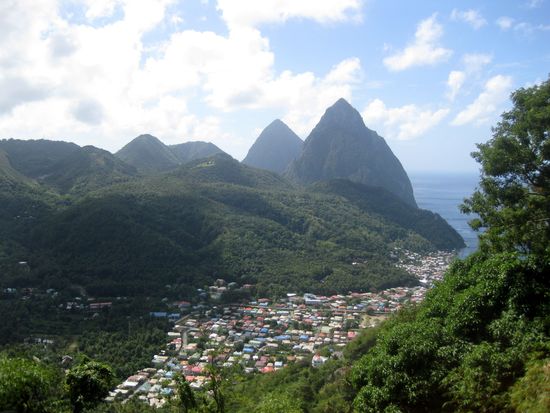 Noch ein Blick auf die Pitons