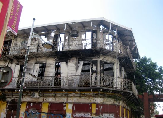 Da hat der Zahn der Zeit dran genagt...