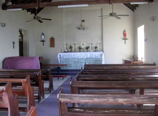 Im Inneren der Kirche