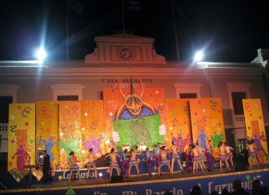 Abendliche Karnevalsveranstaltung