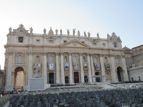 Blick auf den Petersdom