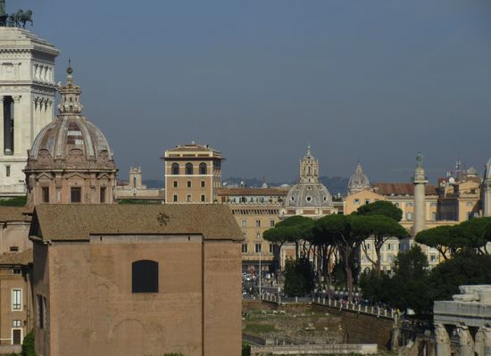 Blick vom Forum Romanum