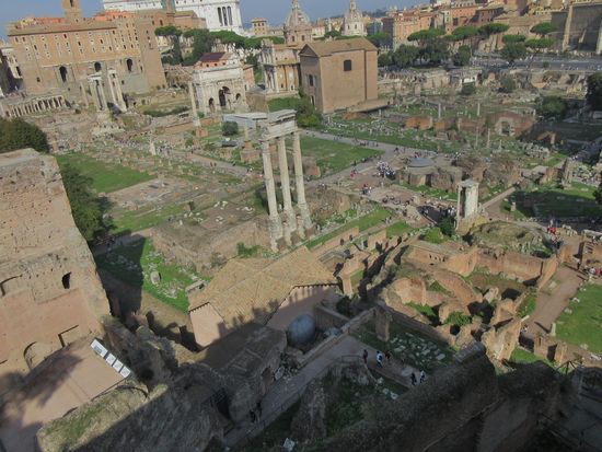 Blick auf Forum Romanum