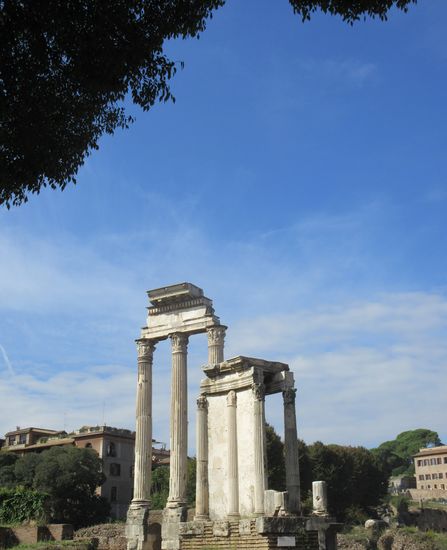Säulen vom Diskurentempel
