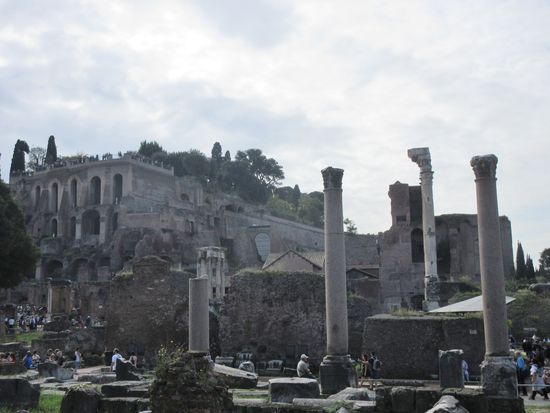Im Forum Romanum