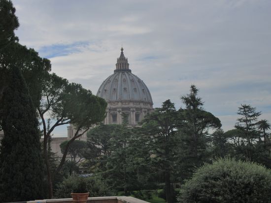Blick auf Petersdom