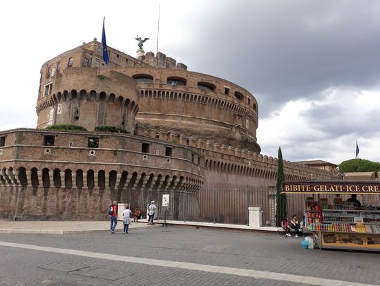 Blick auf die Engellsburg