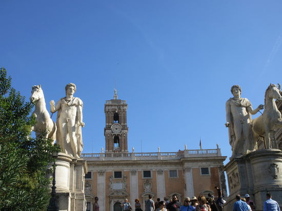 An der Spanischen Treppe