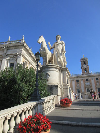 An der spanischen Treppe
