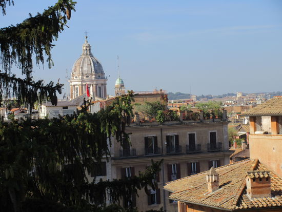 Blick von der Spanischen Treppe